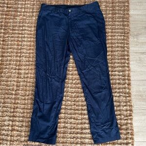 Corneliani Navy Chinos-men’s size 34